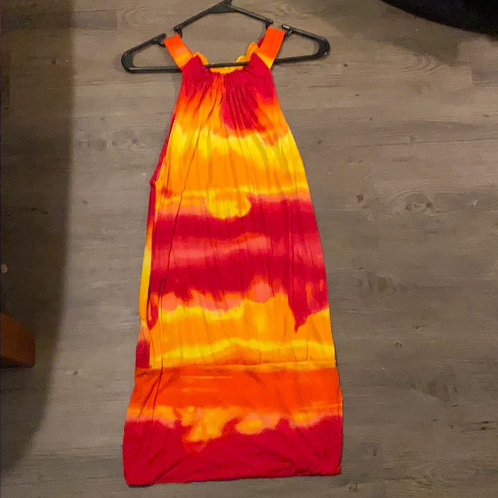 Express sunset inspired dress
